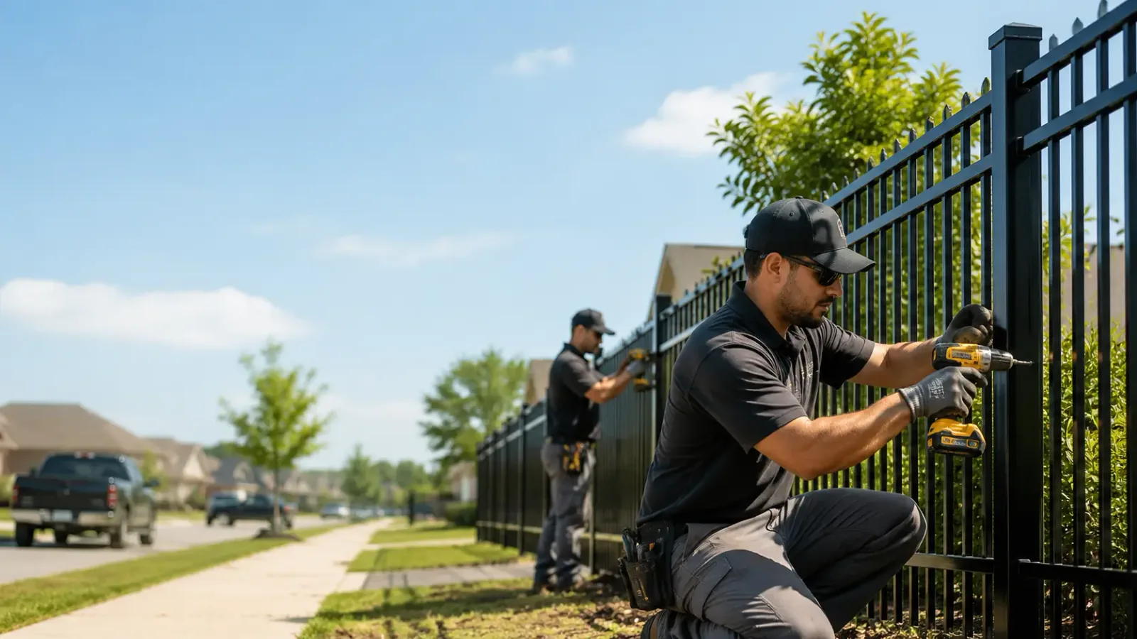 Metal Fence Installation in Lillian, AL